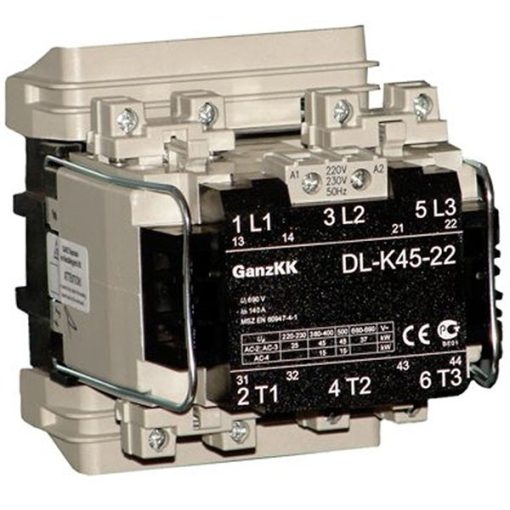 DL-K45-22 Mágneskapcsoló (45 kW, AC-3, 400V)
