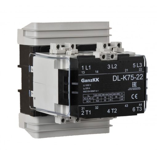 DL-K75-22 Mágneskapcsoló (75 kW, AC-3, 400V)